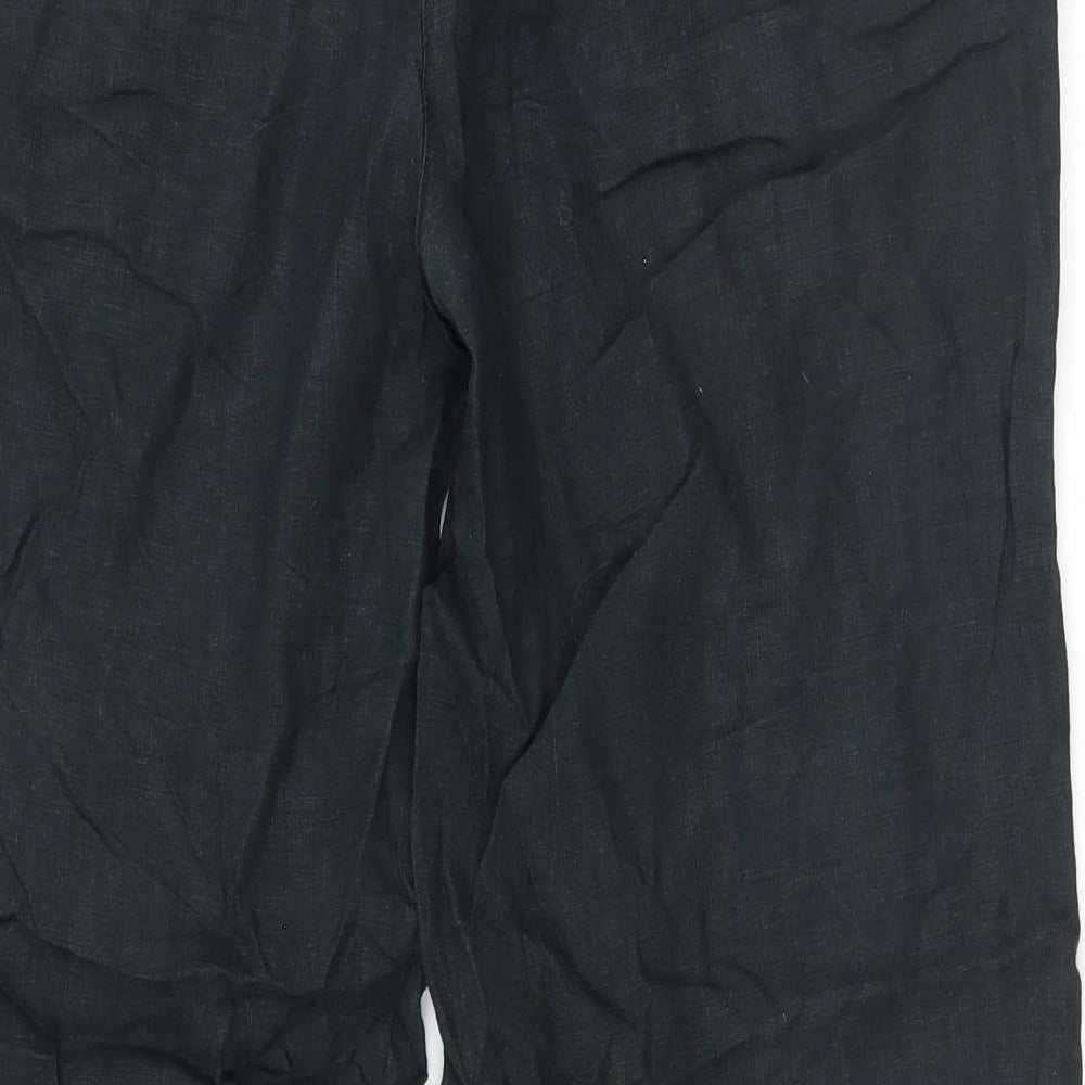 TU Womens Black   Trousers  Size 14 L27 in