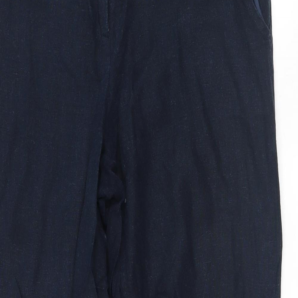 New Look Womens Blue   Trousers  Size 8 L28 in