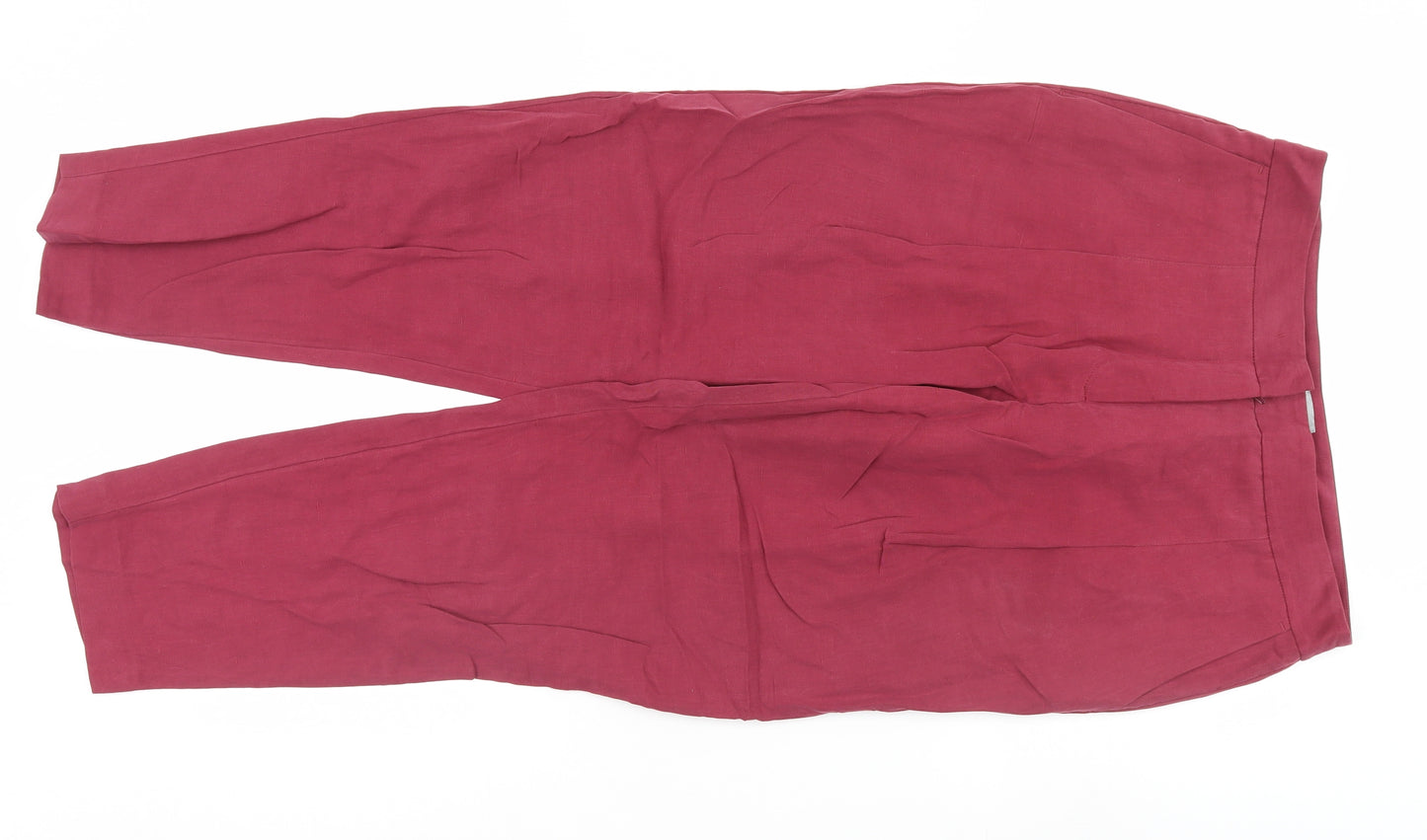 Pure Womens Red   Trousers  Size 10 L27.5 in