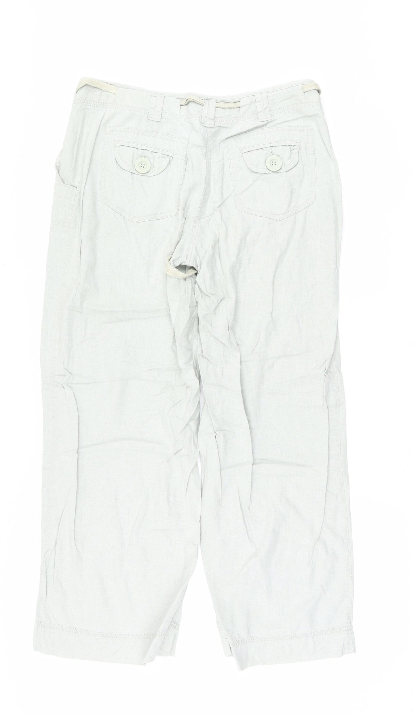 NEXT Womens Green   Trousers  Size 10 L28 in