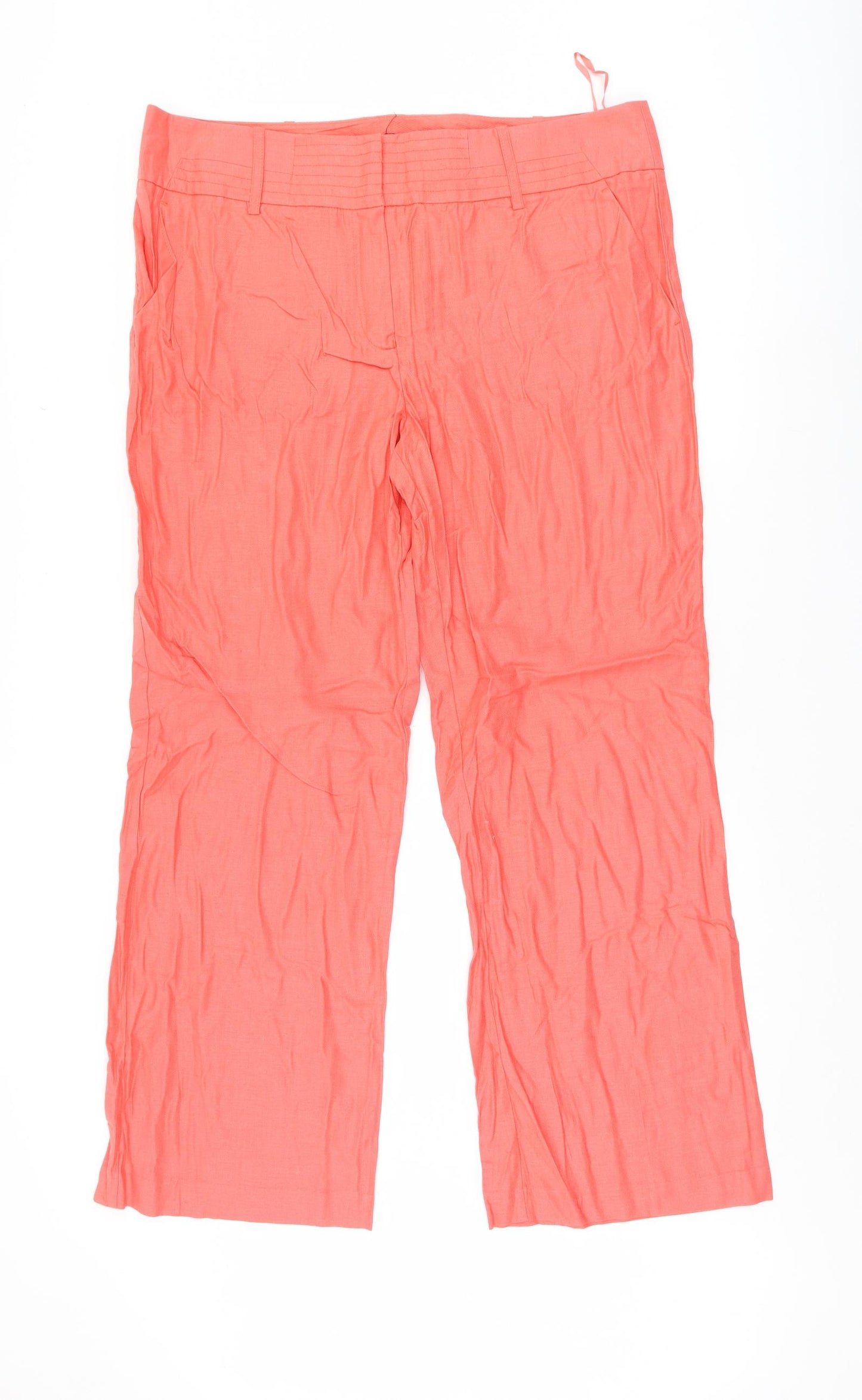 NEXT Womens Pink   Trousers  Size 18 L30.5 in