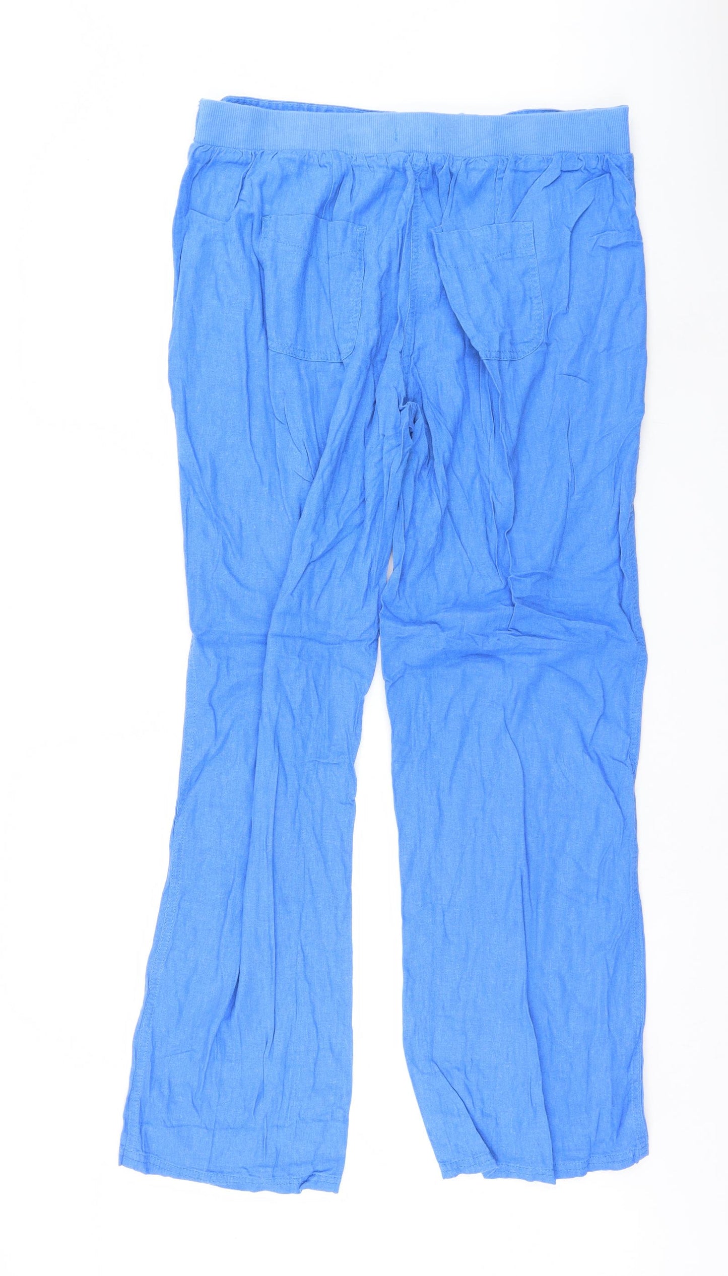 George Womens Blue   Sweatpants Trousers Size 14 L32 in