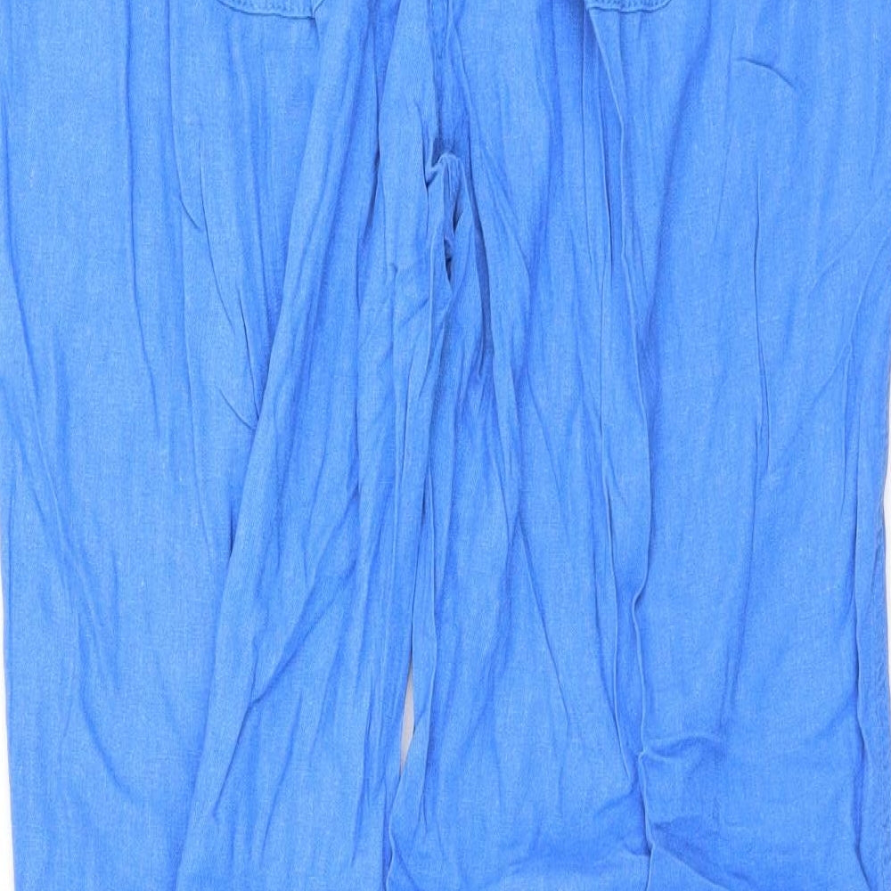 George Womens Blue   Sweatpants Trousers Size 14 L32 in