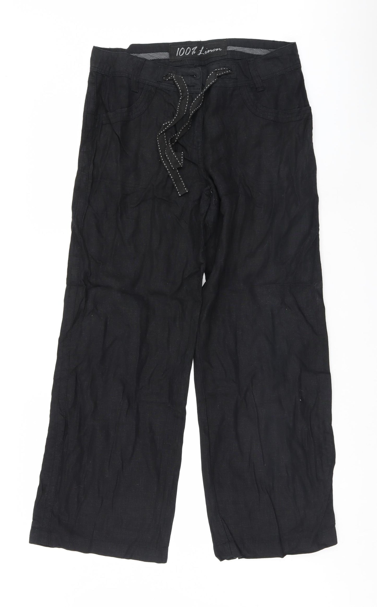 George Womens Black   Trousers  Size 12 L30 in
