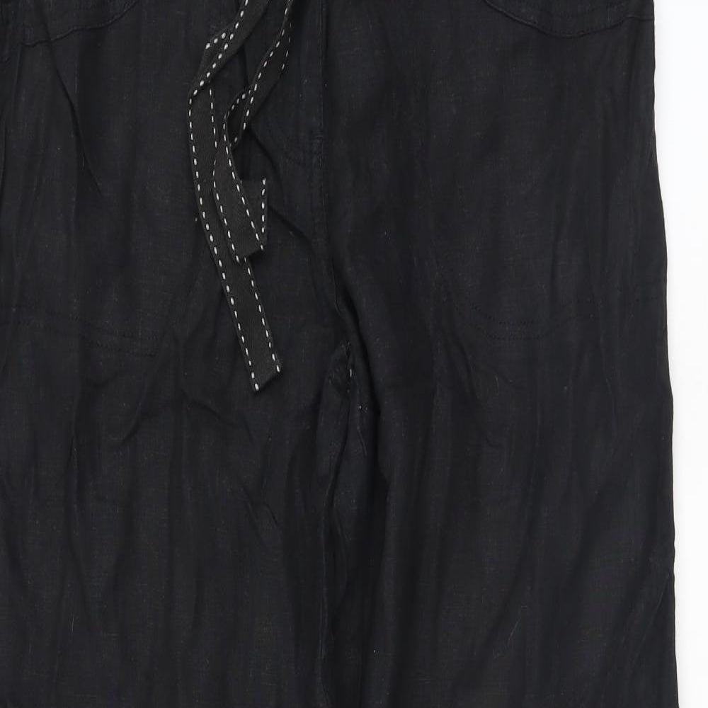 George Womens Black   Trousers  Size 12 L30 in