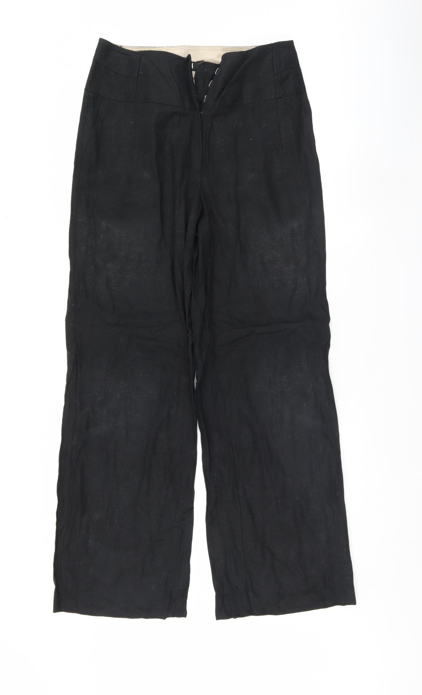 NEXT Womens Black   Trousers  Size 10 L31 in