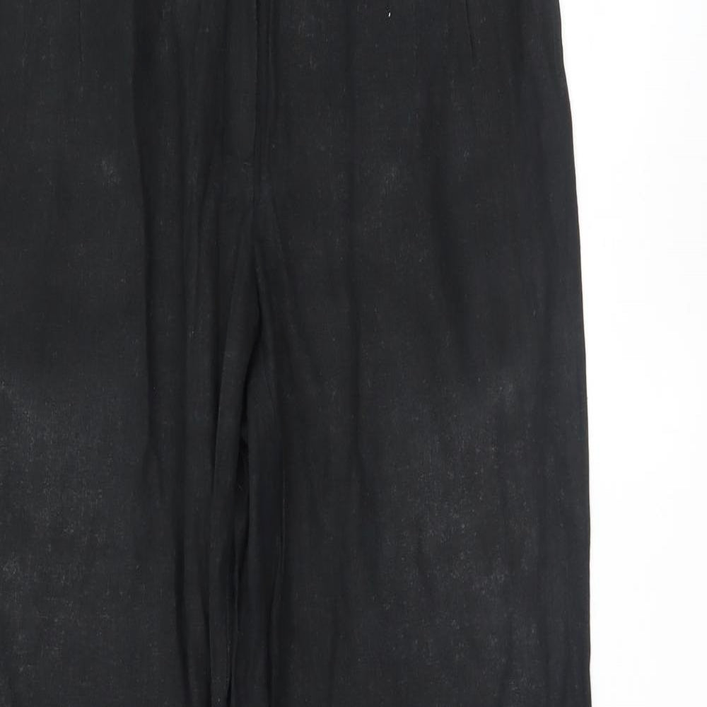 NEXT Womens Black   Trousers  Size 10 L31 in