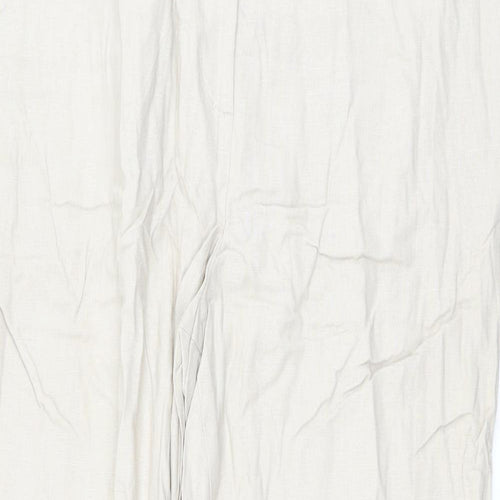 Marks and Spencer Womens Beige   Trousers  Size 18 L28 in