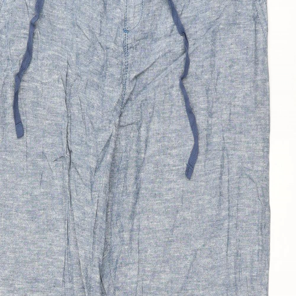 TU Womens Blue   Trousers  Size 10 L31 in