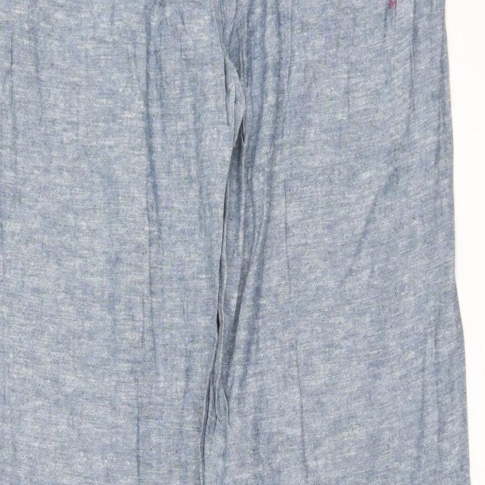 TU Womens Blue   Trousers  Size 10 L31 in