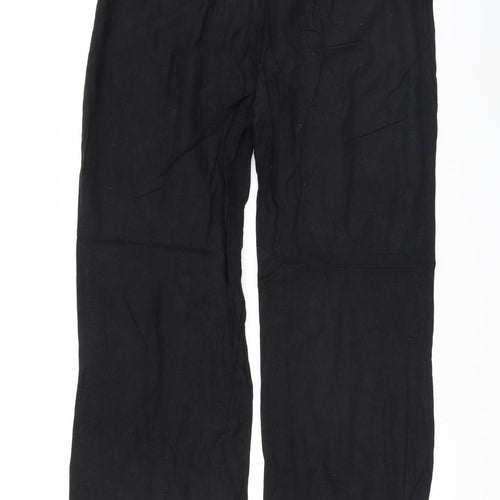Marks and Spencer Womens Black   Sweatpants Trousers Size 14 L30 in