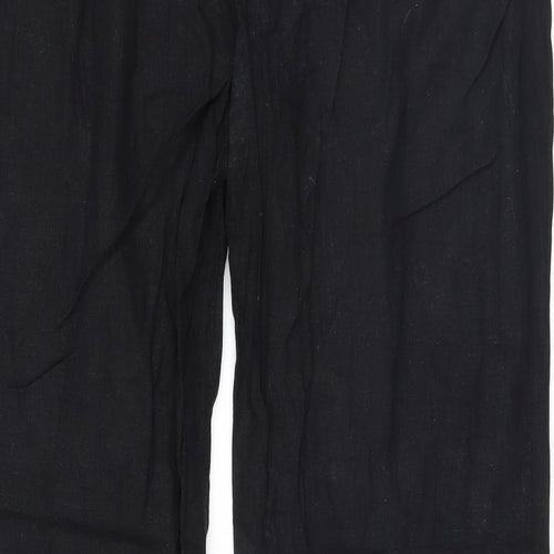 Marks and Spencer Womens Black   Sweatpants Trousers Size 14 L30 in