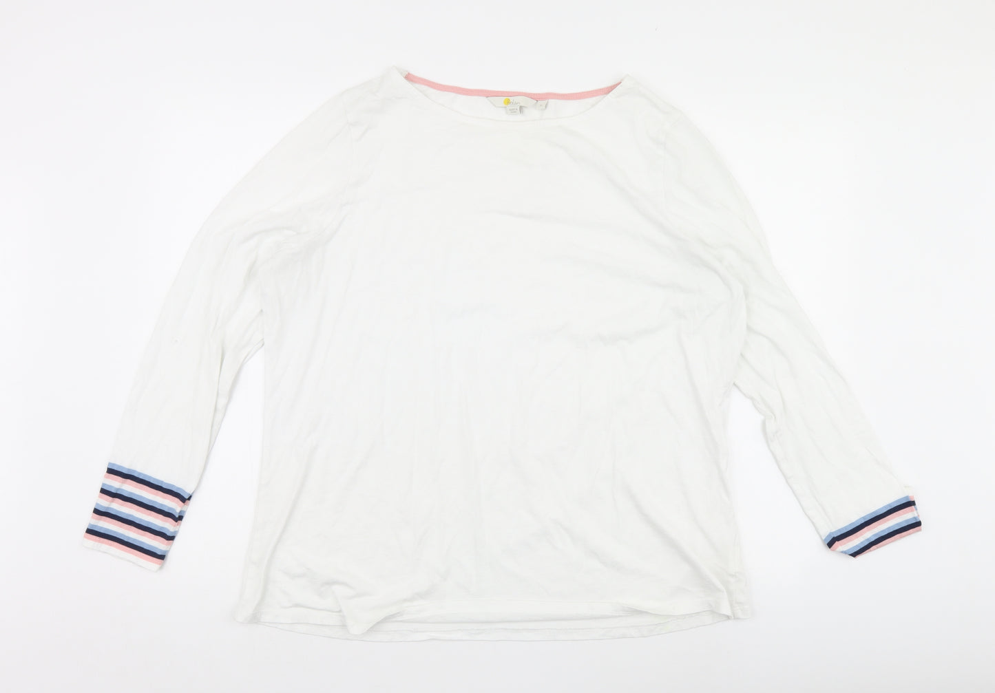 Boden Womens Silver   Basic T-Shirt Size XL