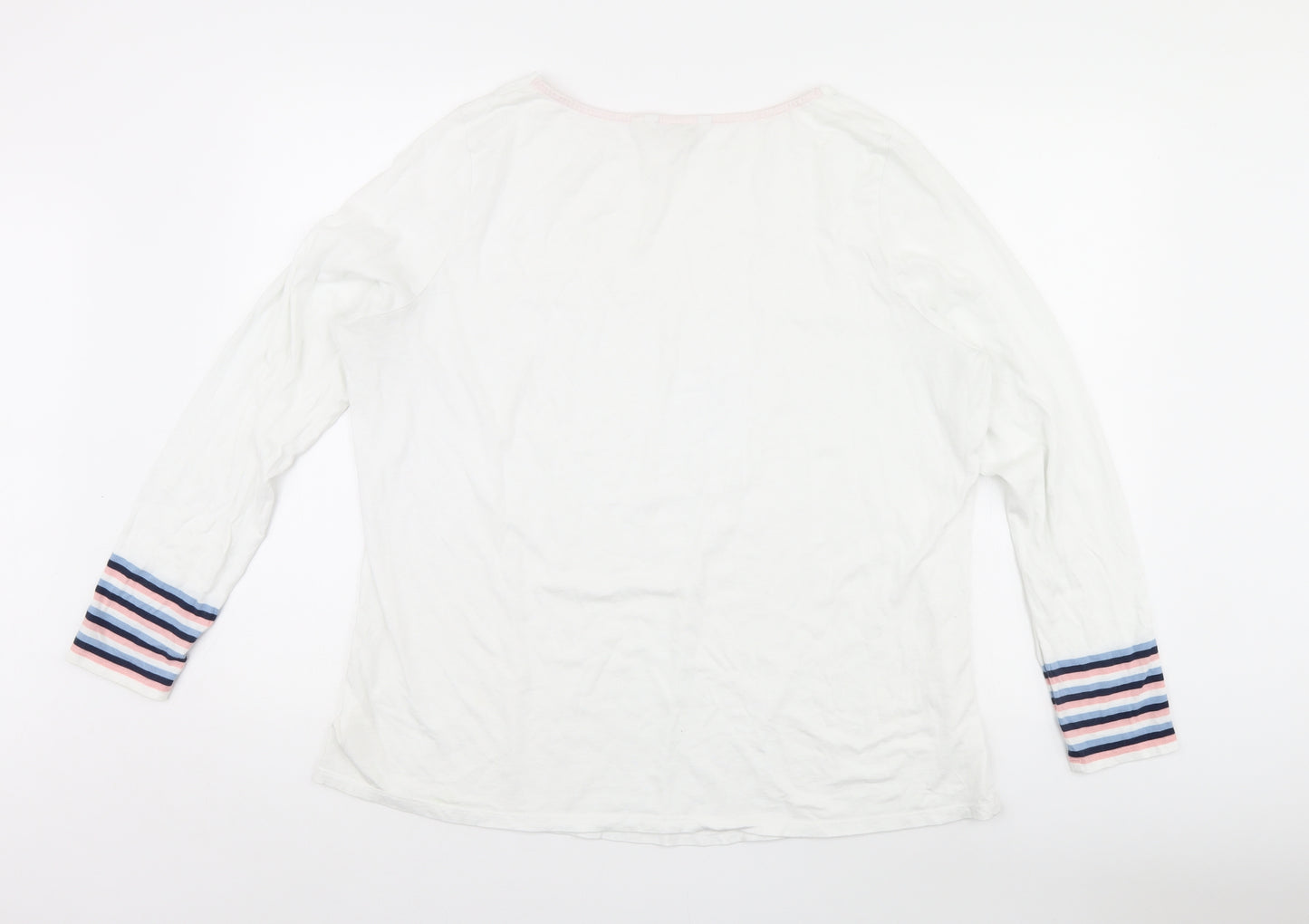 Boden Womens Silver   Basic T-Shirt Size XL