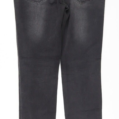 yarrter Womens Black   Straight Jeans Size 30 L28.5 in