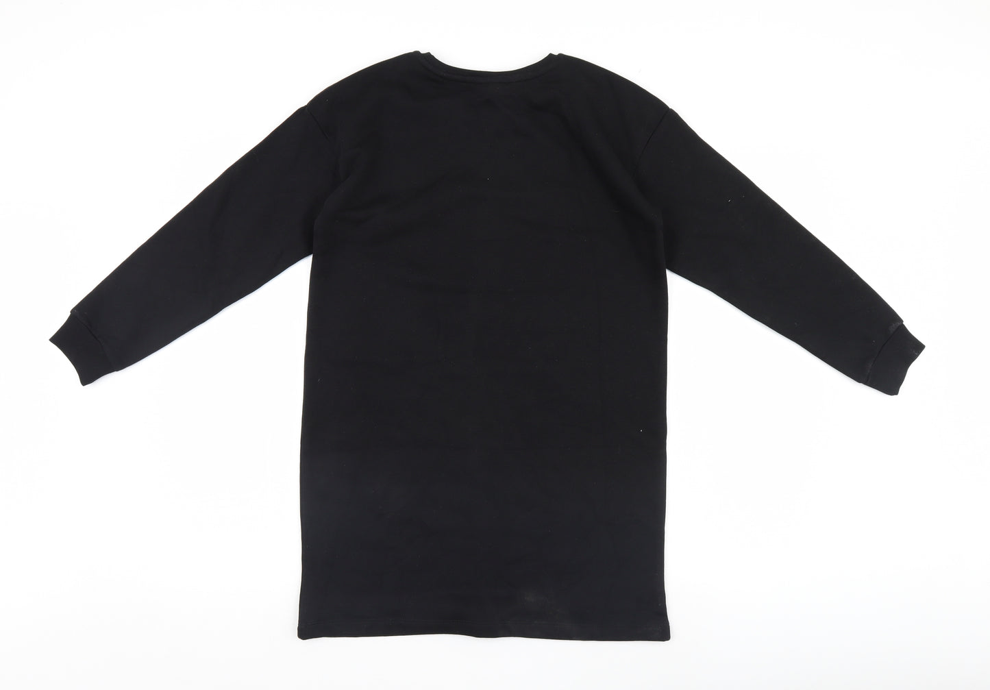 George Girls Black   Henley Sweatshirt Size 10-11 Years  - LOL Dolls