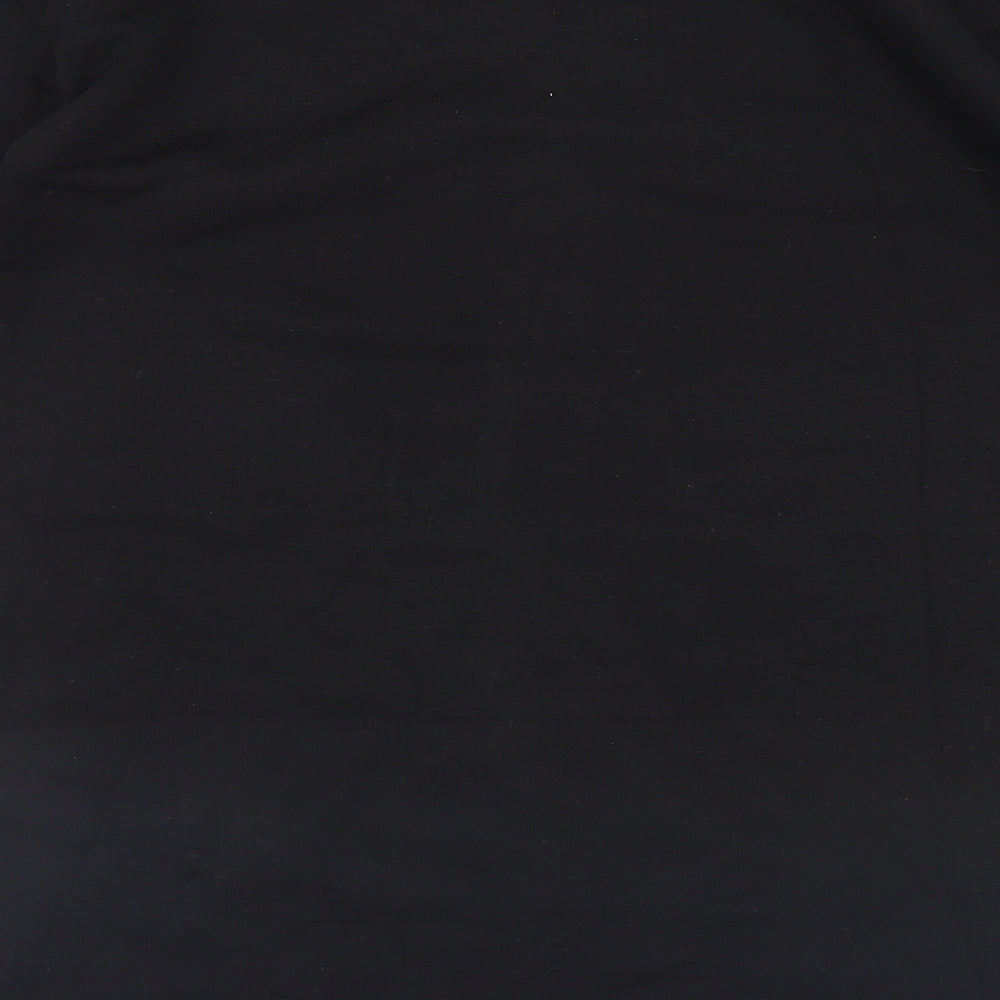 George Girls Black   Henley Sweatshirt Size 10-11 Years  - LOL Dolls