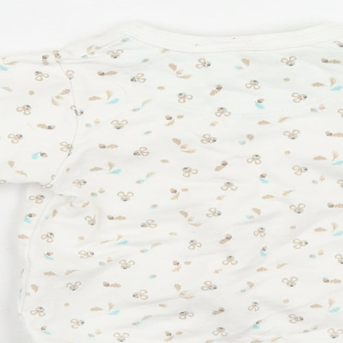 Ergee Girls White Spotted  Cardigan Jumper Size 0-3 Months