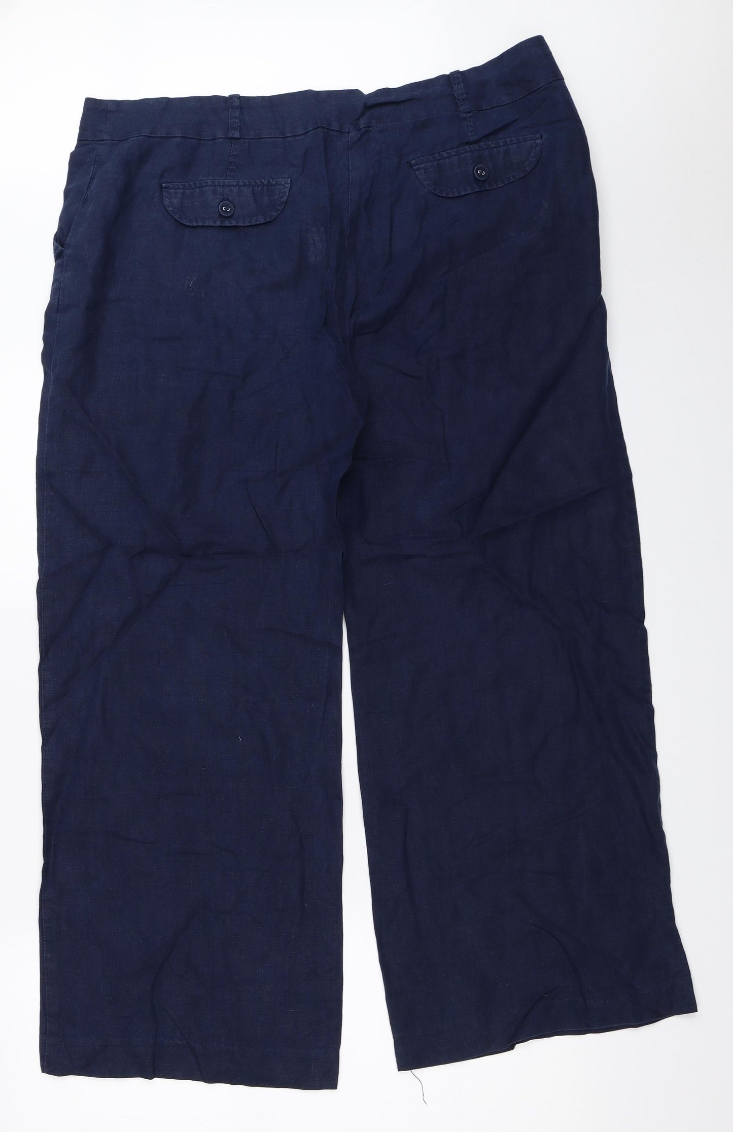 TU Womens Blue   Trousers  Size 16 L28 in