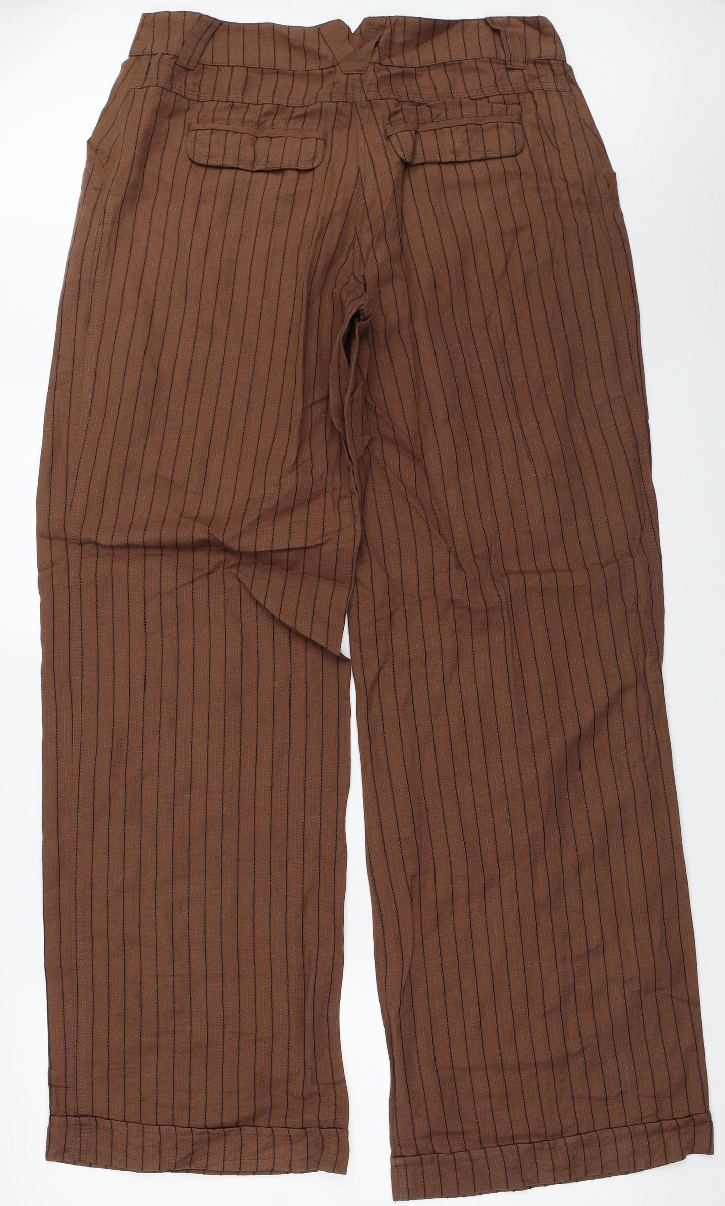 NEXT Womens Brown   Trousers  Size 16 L34 in