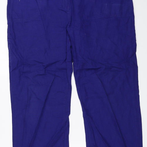 DASH Womens Blue   Trousers  Size 18 L26 in