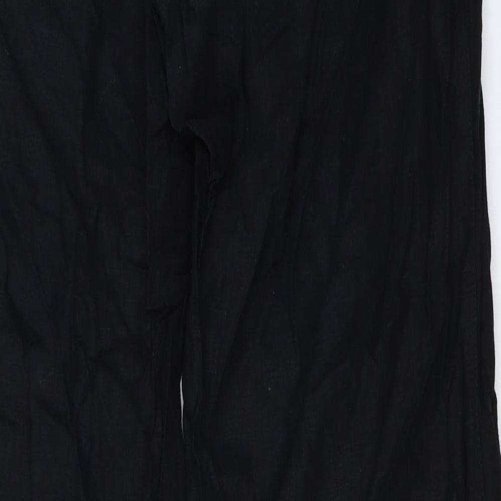 F&F Womens Black   Trousers  Size 10 L30 in
