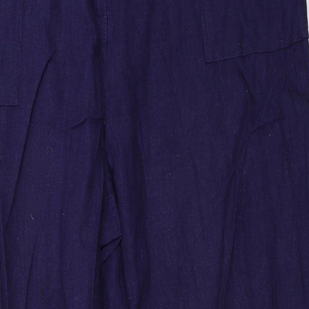 Bonmarché Womens Blue   Trousers  Size 18 L29 in