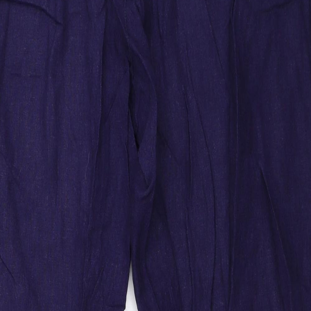 Bonmarché Womens Blue   Trousers  Size 18 L29 in
