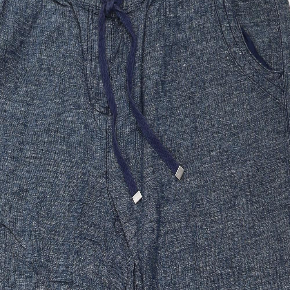 George Womens Blue   Trousers  Size 16 L25 in