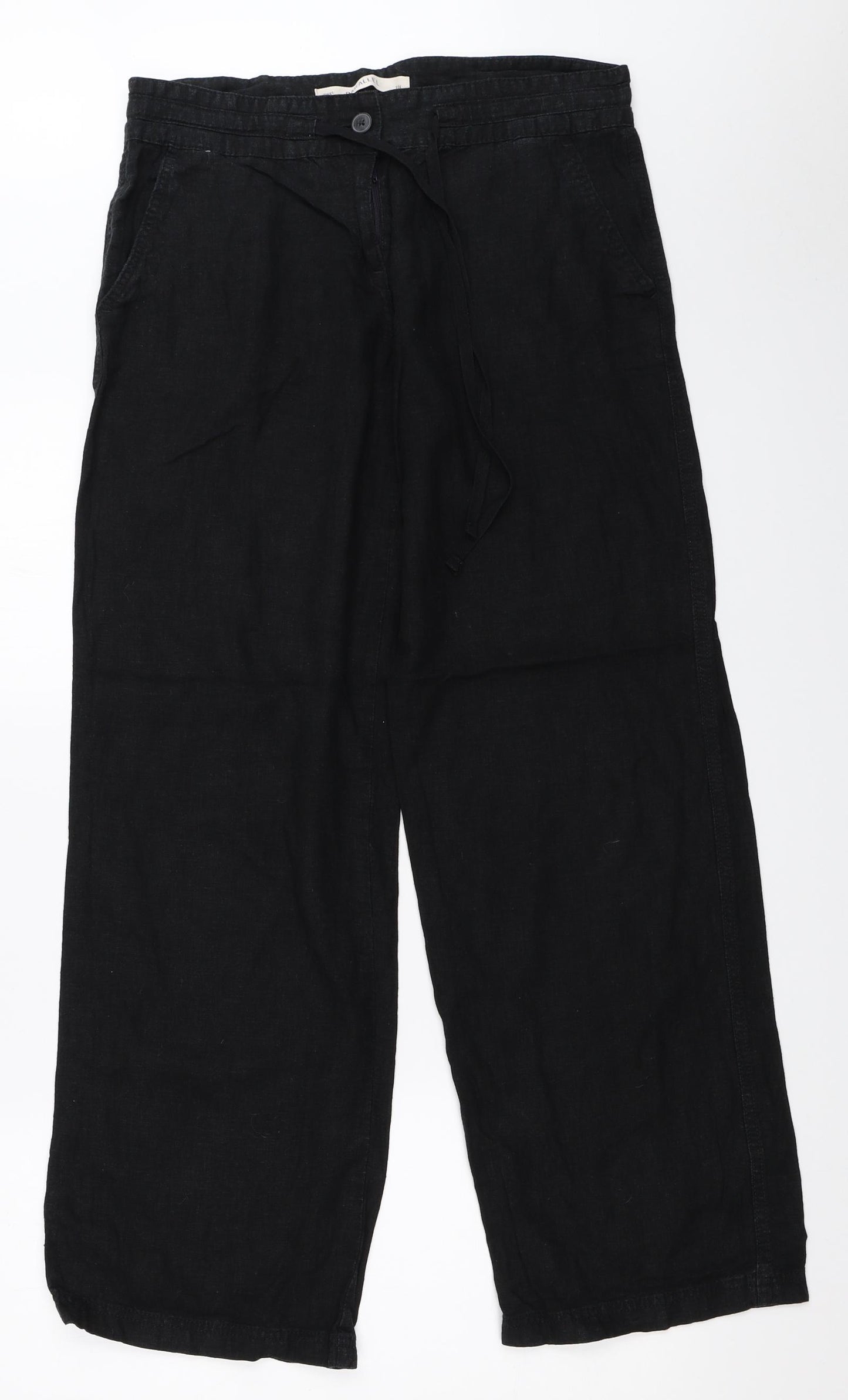 NEXT Womens Black   Trousers  Size 12 L31 in
