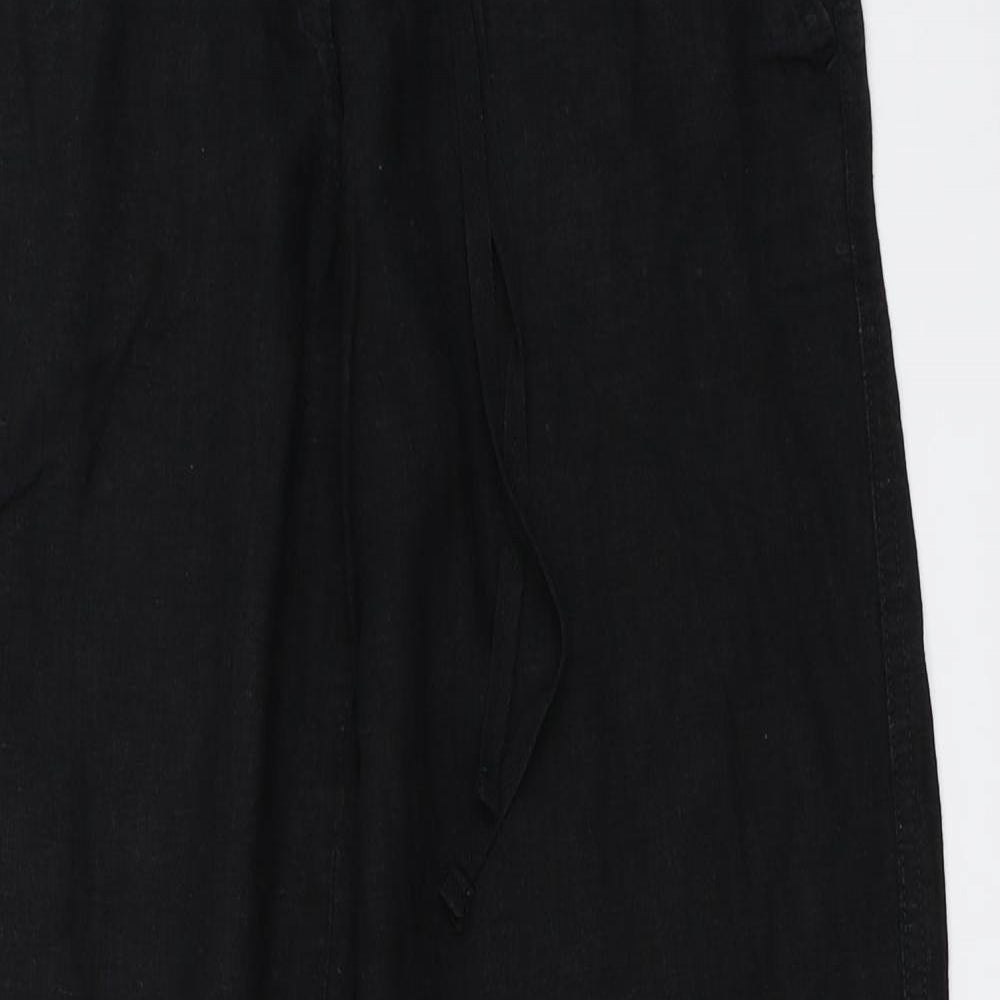 NEXT Womens Black   Trousers  Size 12 L31 in