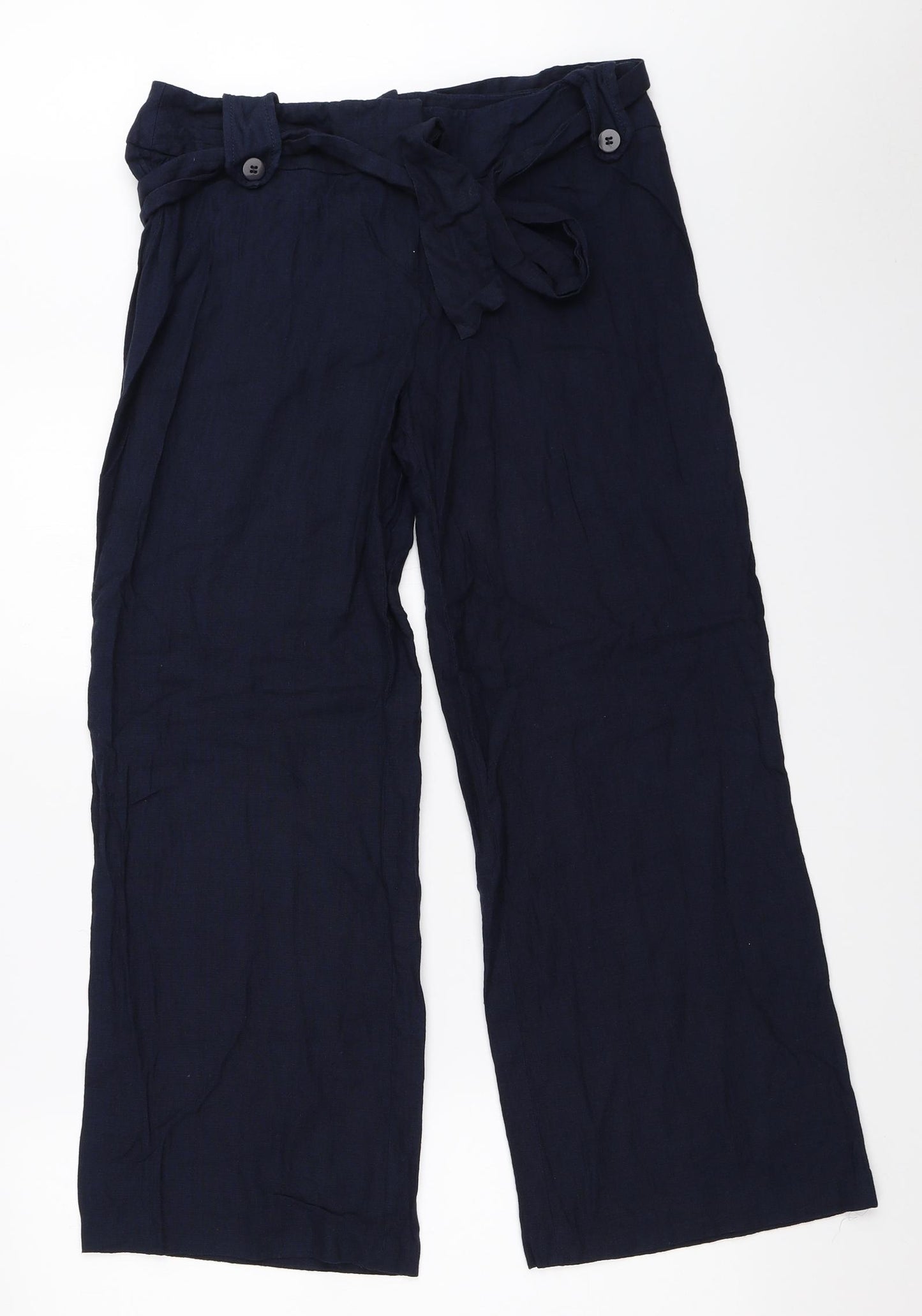 Debenhams Womens Blue   Trousers  Size 14 L26 in
