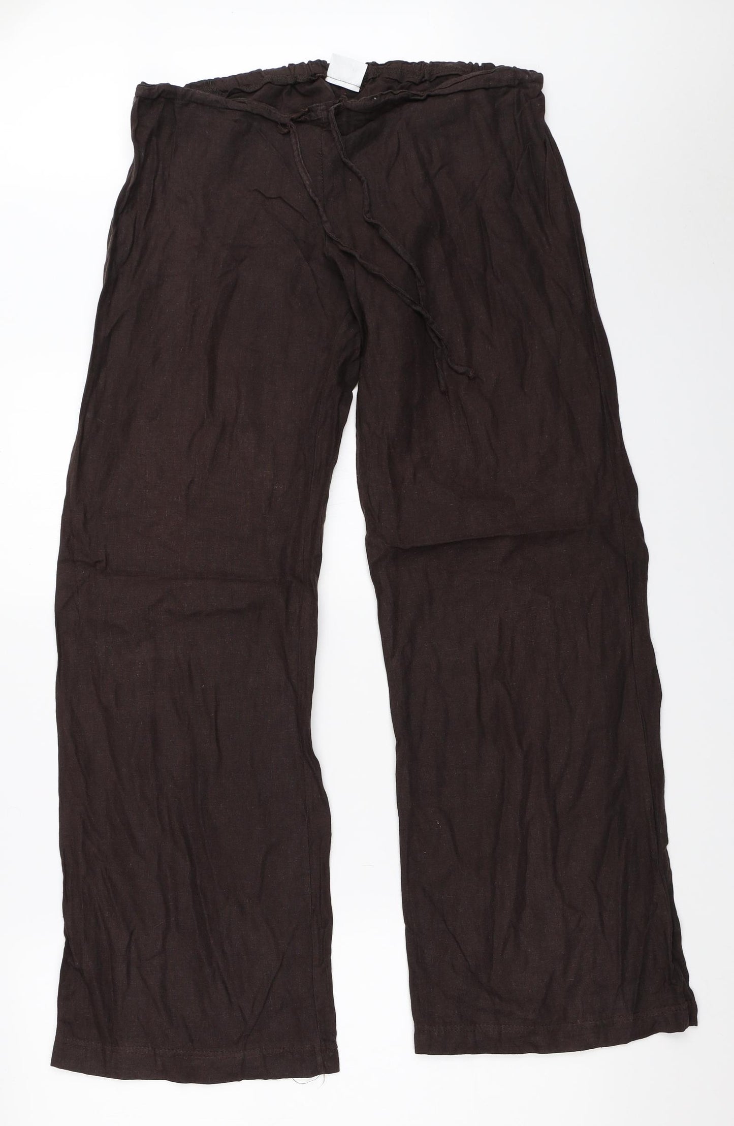 Select Womens Brown   Trousers  Size 14 L31 in