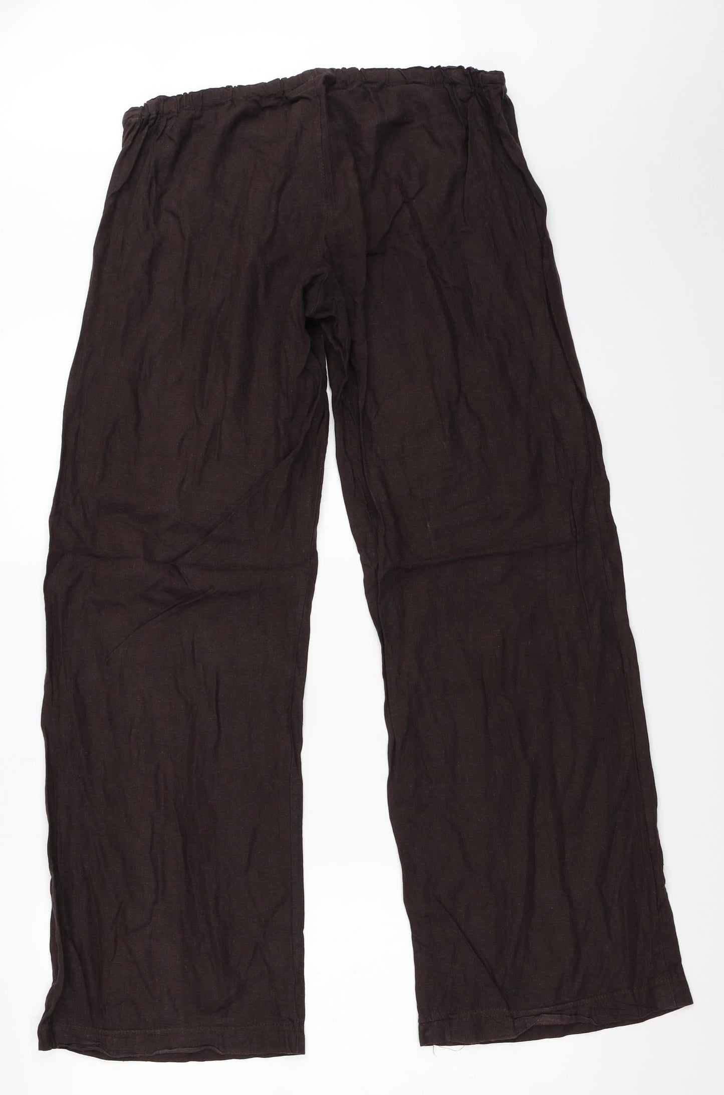 Select Womens Brown   Trousers  Size 14 L31 in