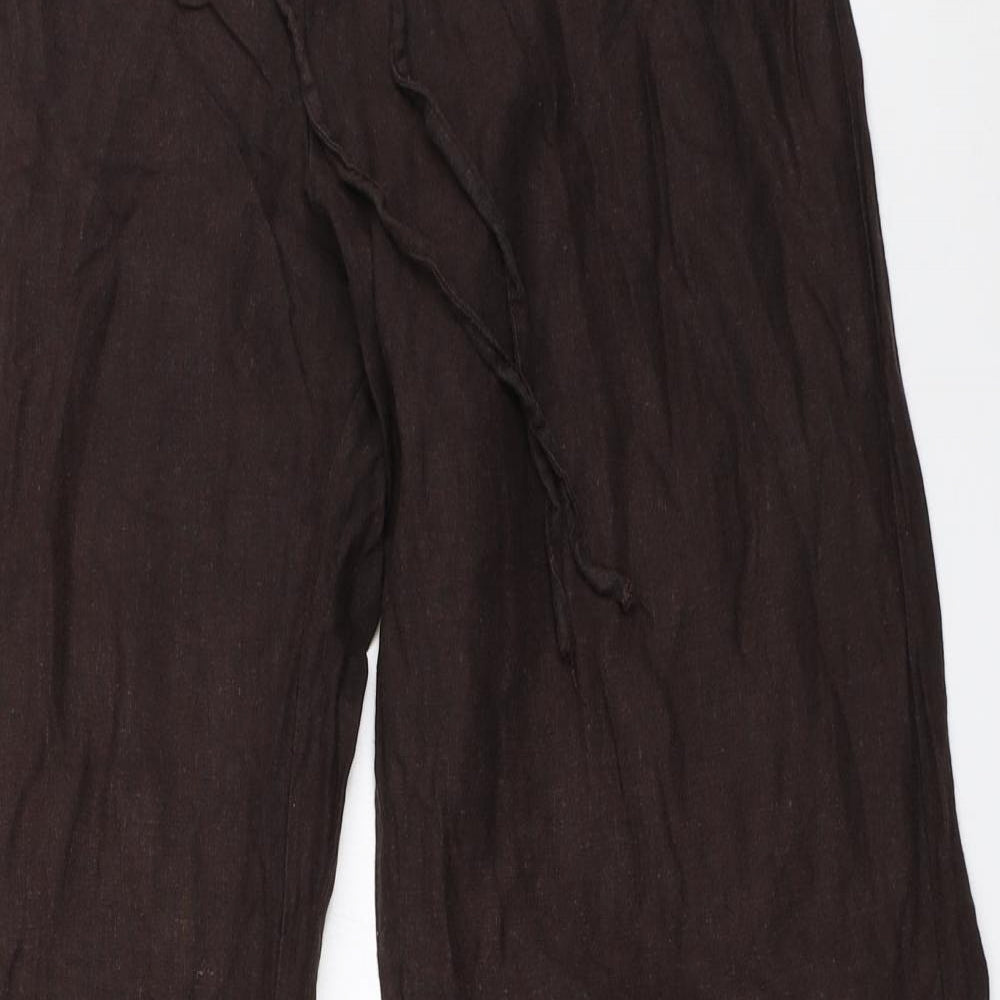 Select Womens Brown   Trousers  Size 14 L31 in