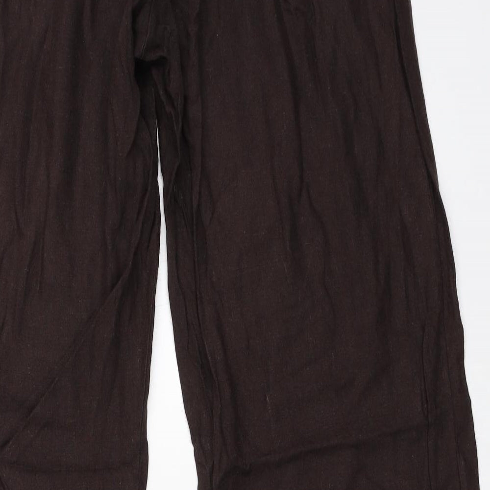 Select Womens Brown   Trousers  Size 14 L31 in