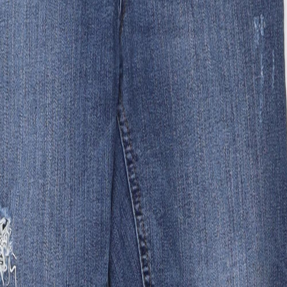 Primark Womens Blue  Denim Skinny Jeans Size 10 L27 in
