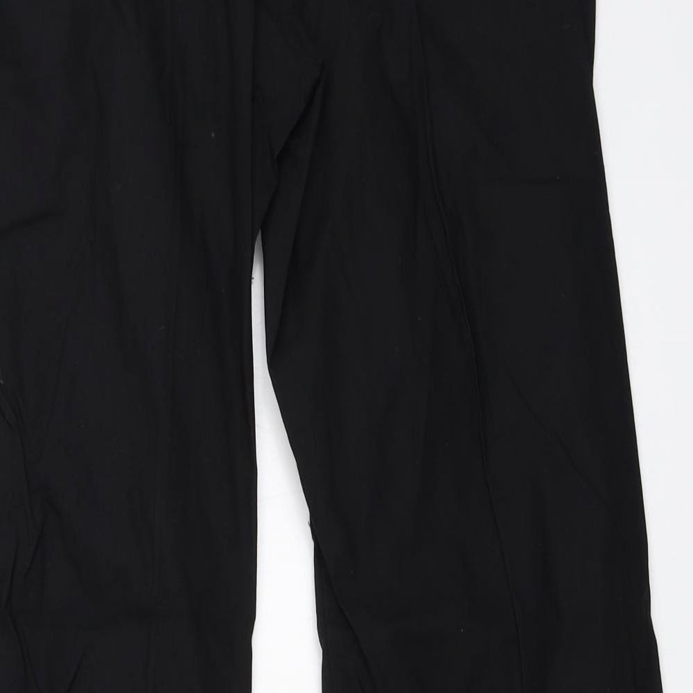 Sandi Womens Black   Trousers  Size 14 L30 in