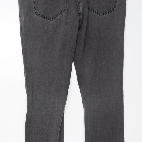 H&M Womens Grey   Jegging Jeans Size 44 L30 in