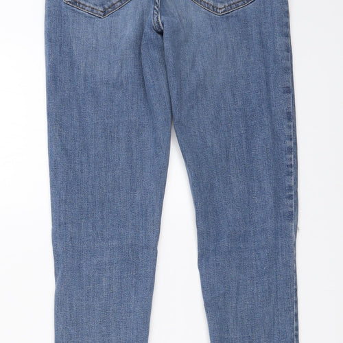 Topshop Womens Blue  Denim Skinny Jeans Size 30 in L25 in