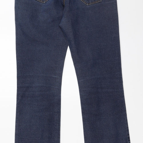 Dorothy Perkins Womens Blue  Denim Straight Jeans Size 6 L28.5 in