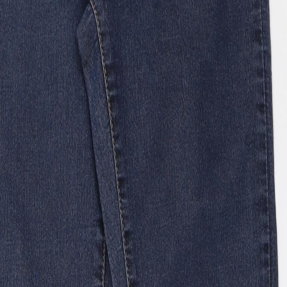 Dorothy Perkins Womens Blue  Denim Straight Jeans Size 6 L28.5 in
