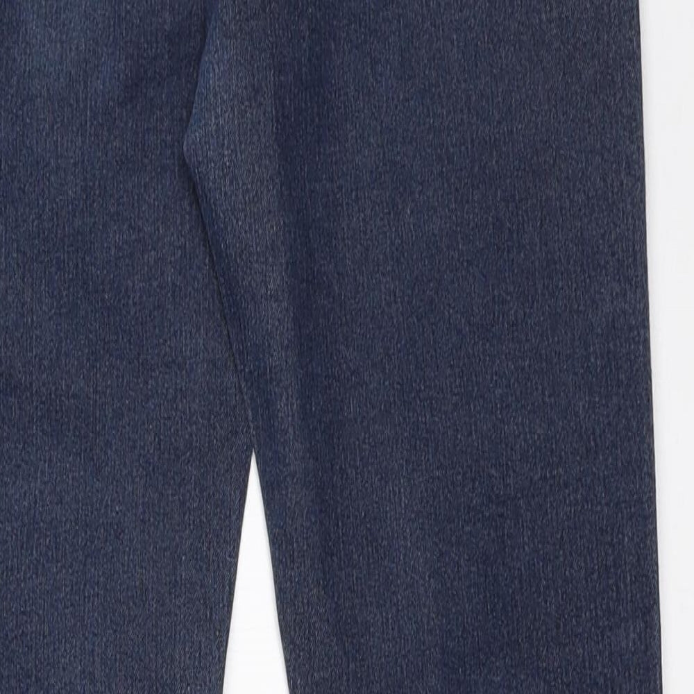 Dorothy Perkins Womens Blue  Denim Straight Jeans Size 6 L28.5 in