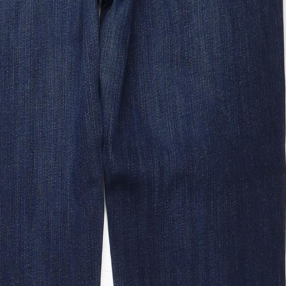 Spanx Womens Blue   Straight Jeans Size 18 L32 in