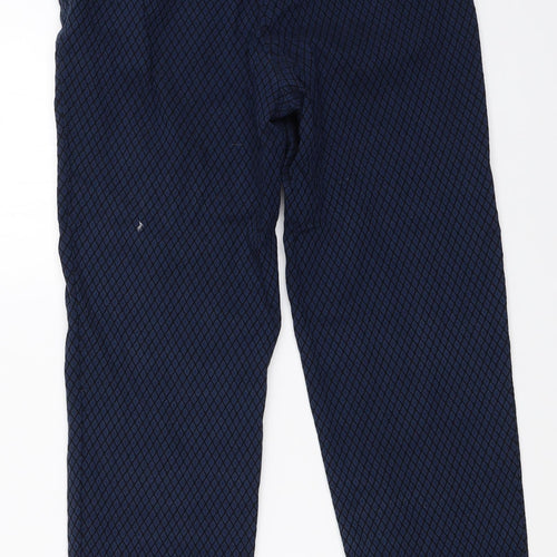 Papaya Womens Blue   Capri Trousers Size 12 L26 in
