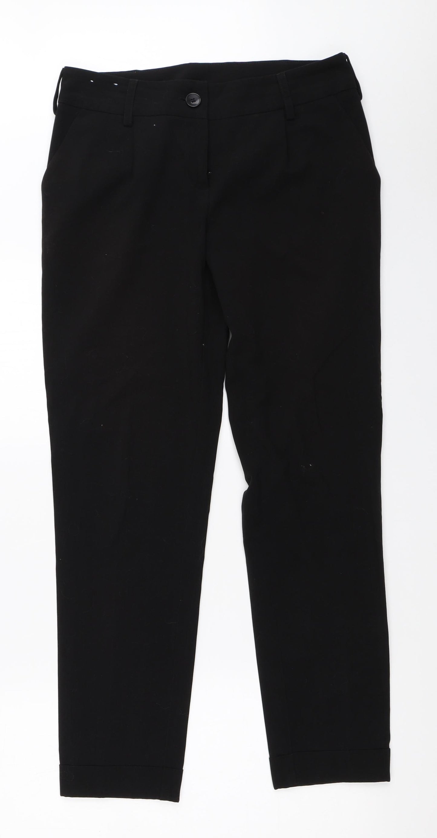 New Look Womens Black   Trousers  Size 10 L29 in