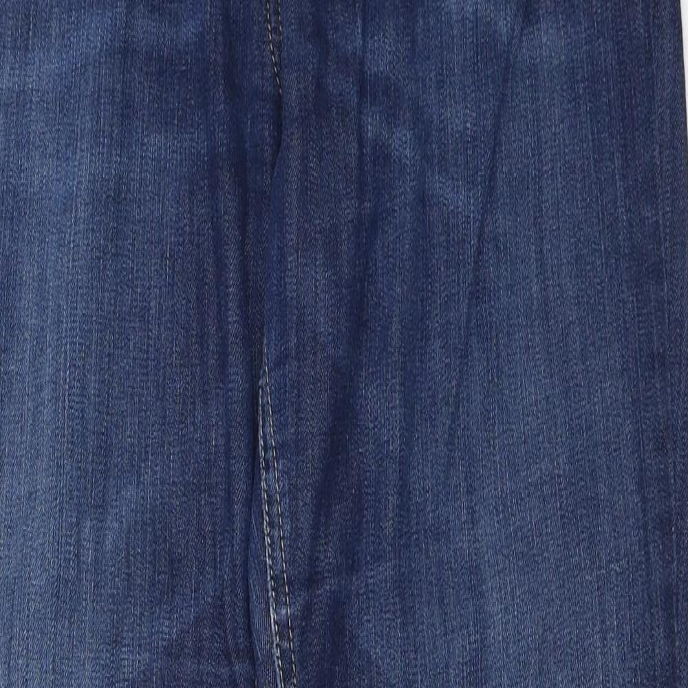 Marks and Spencer Womens Blue   Straight Jeans Size 12 L30.5 in
