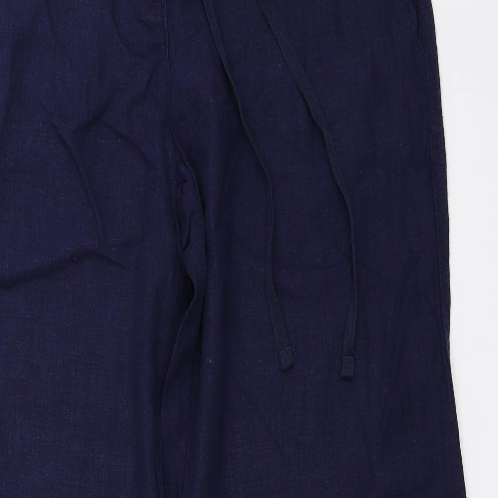 NEXT Womens Blue   Trousers  Size 10 L31 in