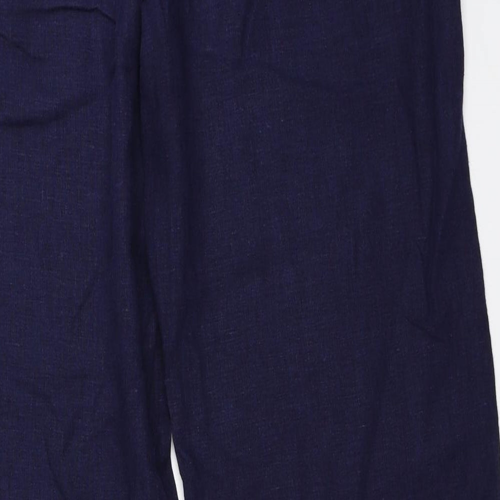 NEXT Womens Blue   Trousers  Size 10 L31 in