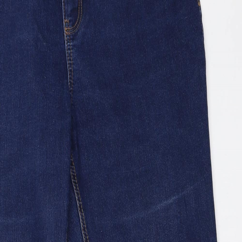 George Womens Blue  Denim Bootcut Jeans Size 16 L27 in